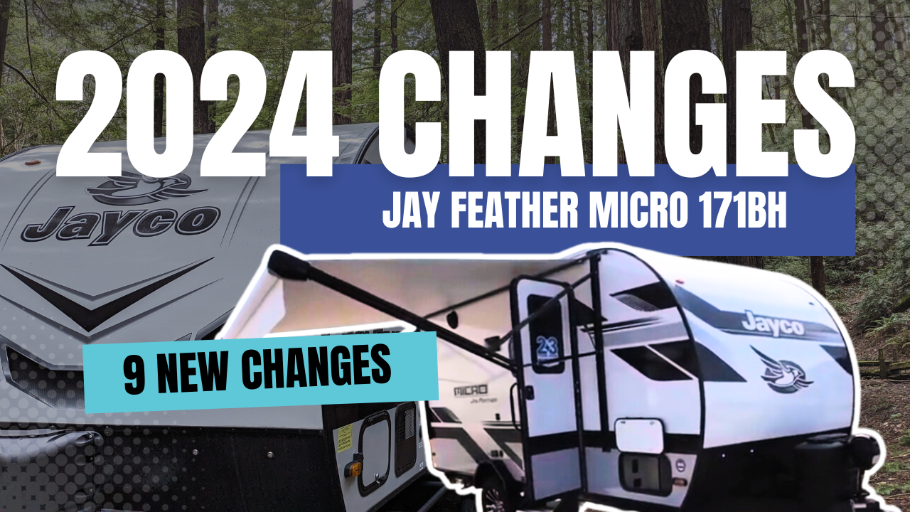 2024 Jay Feather Micro 171BH Changes Rogina Roaming