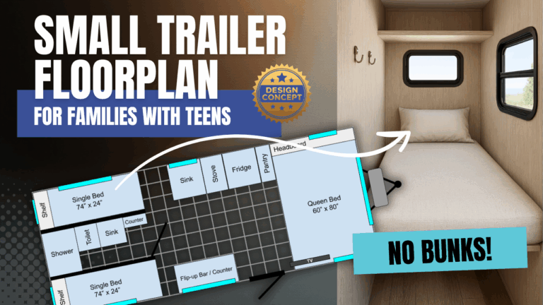 teen travel trailer design